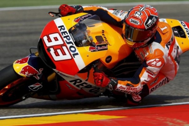 Pebalap tim Repsol Honda Marc Marquez (Ant) Pebalap tim Repsol Honda Marc Marquez (Ant)