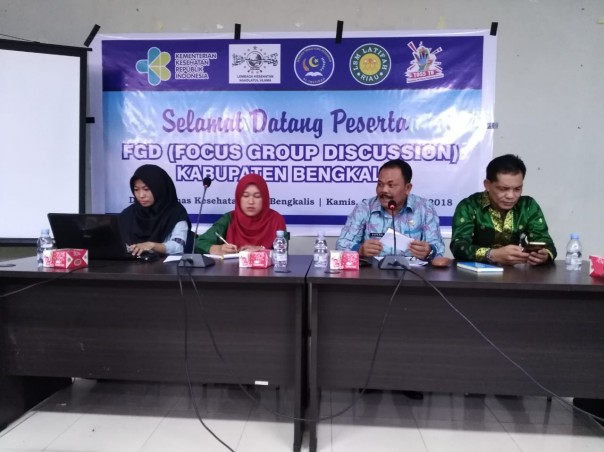 FGD yang digelar Dinas Kesehatan Bengkalis dan Lembaga Kesehatan Nahdatul Ulama (LKNU)/hari/elpi FGD yang digelar Dinas Kesehatan Bengkalis dan Lembaga Kesehatan Nahdatul Ulama (LKNU)/hari/elpi