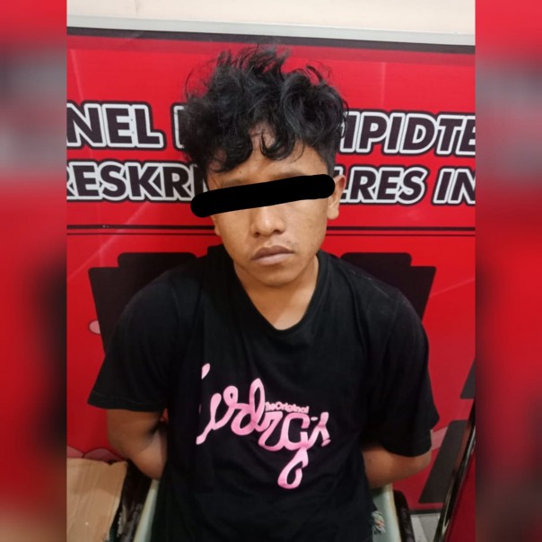 Pelaku curanmor yang berhasil dibekuk polisi/rgo/elpi Pelaku curanmor yang berhasil dibekuk polisi/rgo/elpi