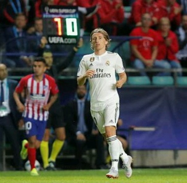 Pemain real madrid Luka Modric (ist) Pemain real madrid Luka Modric (ist)