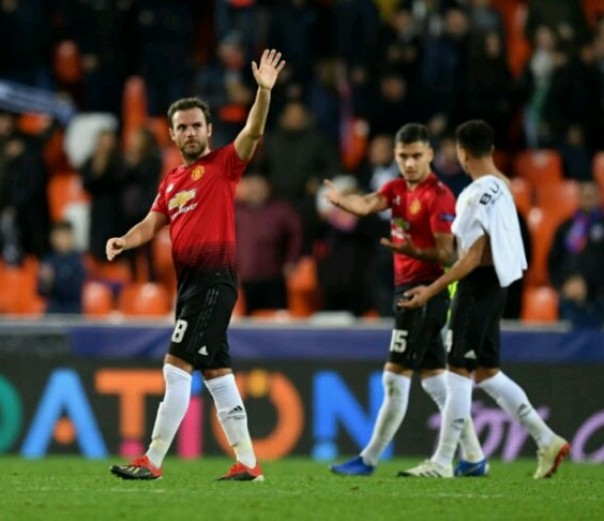 Gelandang Manchester United Juan Mata (ist) Gelandang Manchester United Juan Mata (ist)
