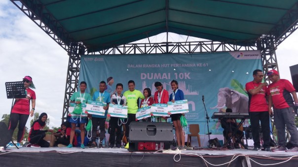 Eco Run Pertamina digelar di Dumai,Sabtu (15/12) di lapangan Bapor, Bukit Datuk, Dumai Selatan/ist Eco Run Pertamina digelar di Dumai,Sabtu (15/12) di lapangan Bapor, Bukit Datuk, Dumai Selatan/ist