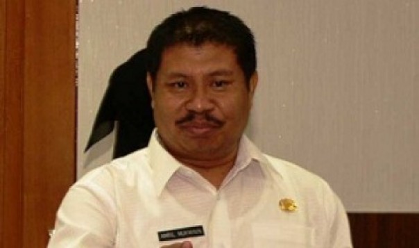 Bupati Bengkalis Amril Mukminin/hari/elpi