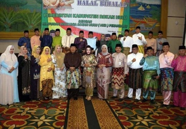 Silaturahmi dan halalbihalal Pemkab Rohul bersama para tokoh masyarakat Rohul di Hotel Labersa Pekanbaru