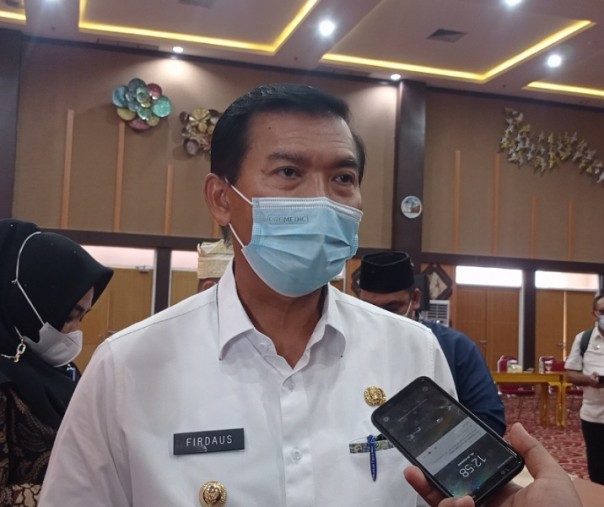 Wali Kota Pekanbaru Firdaus. Foto: Surya/Riau1. Wali Kota Pekanbaru Firdaus. Foto: Surya/Riau1.