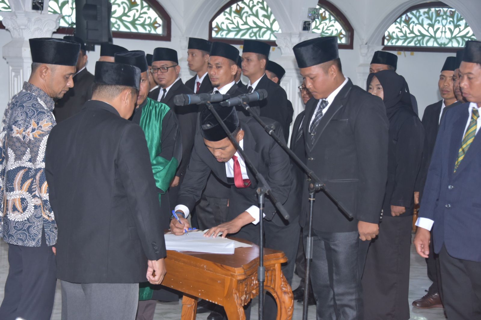 Pelantikan Panwascam di Kabupaten Bengkalis