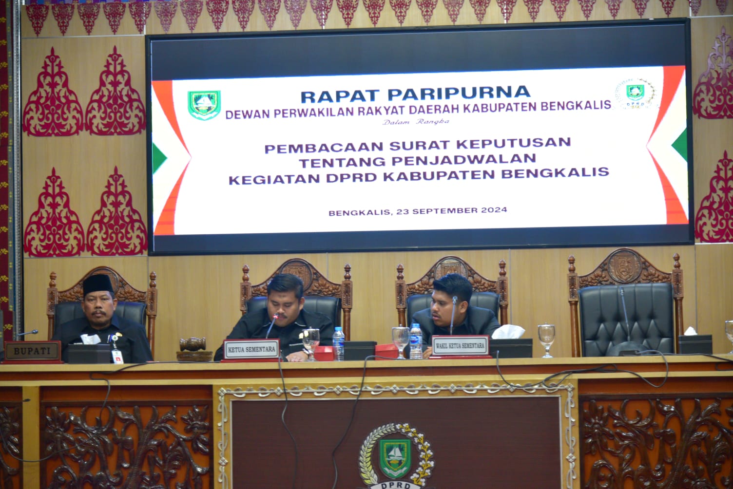 Rapat Paripurna DPRD Bengkalis