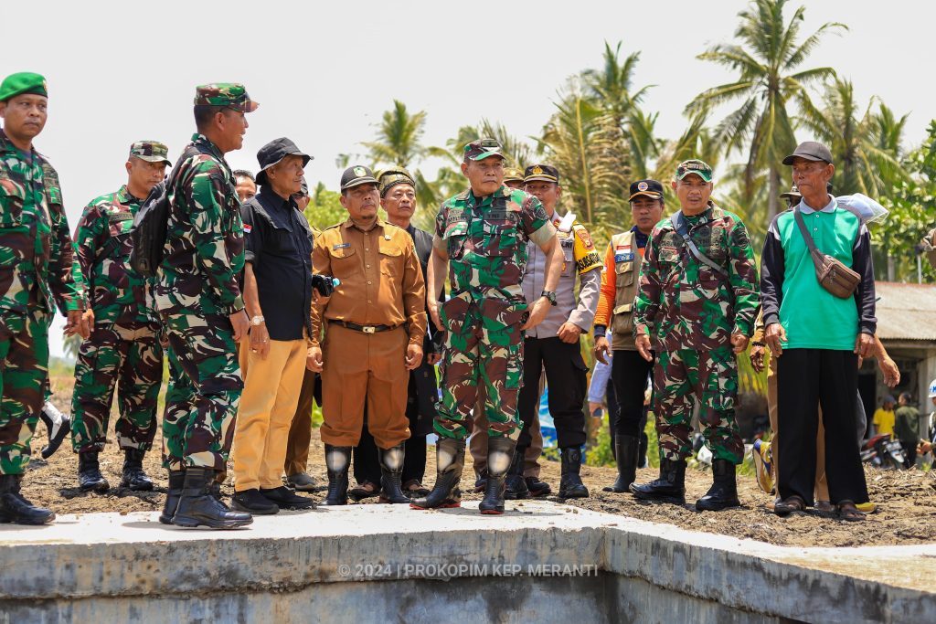 Brigjen TNI Triyono di Kabupaten Meranti