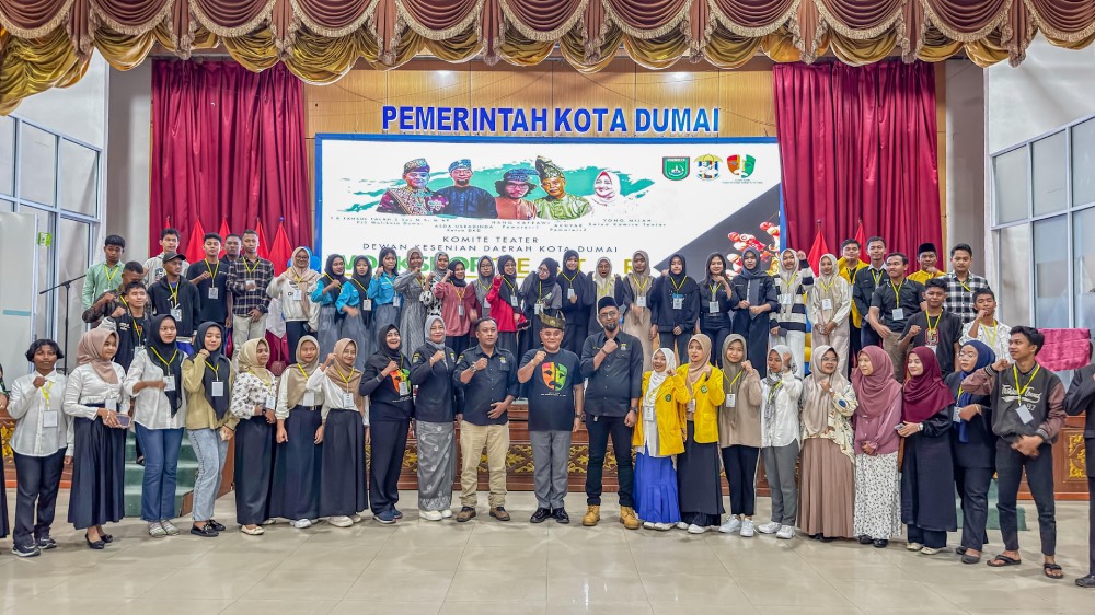 Peserta Workshop Teater Dewan Kesenian Dumai