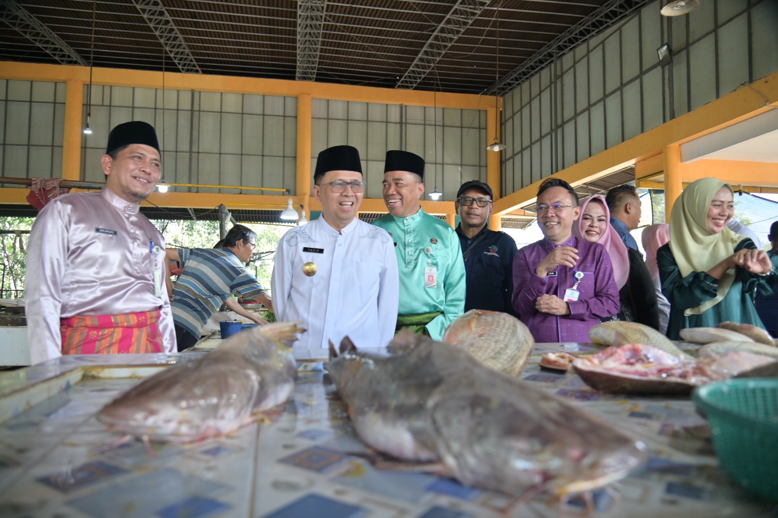 Pasar tradisional di Bengkalis