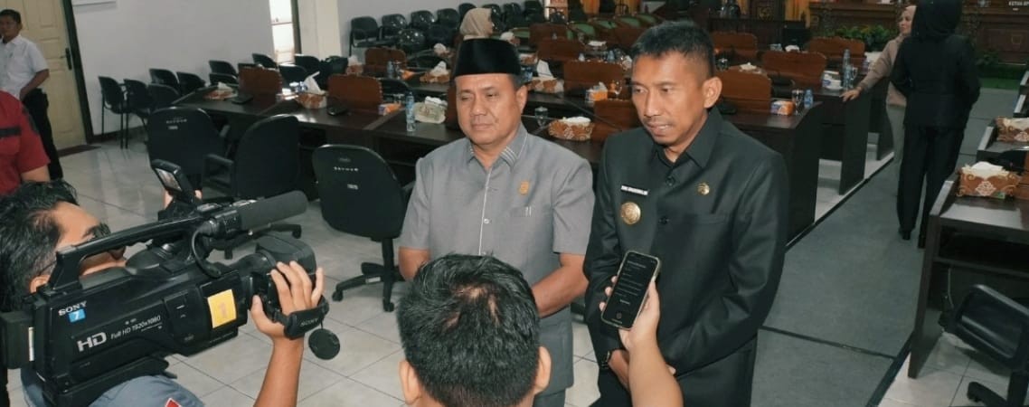 Usai rapat paripurna DPRD Kuansing