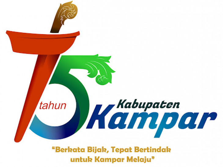 Logo HUT Kampar ke-75