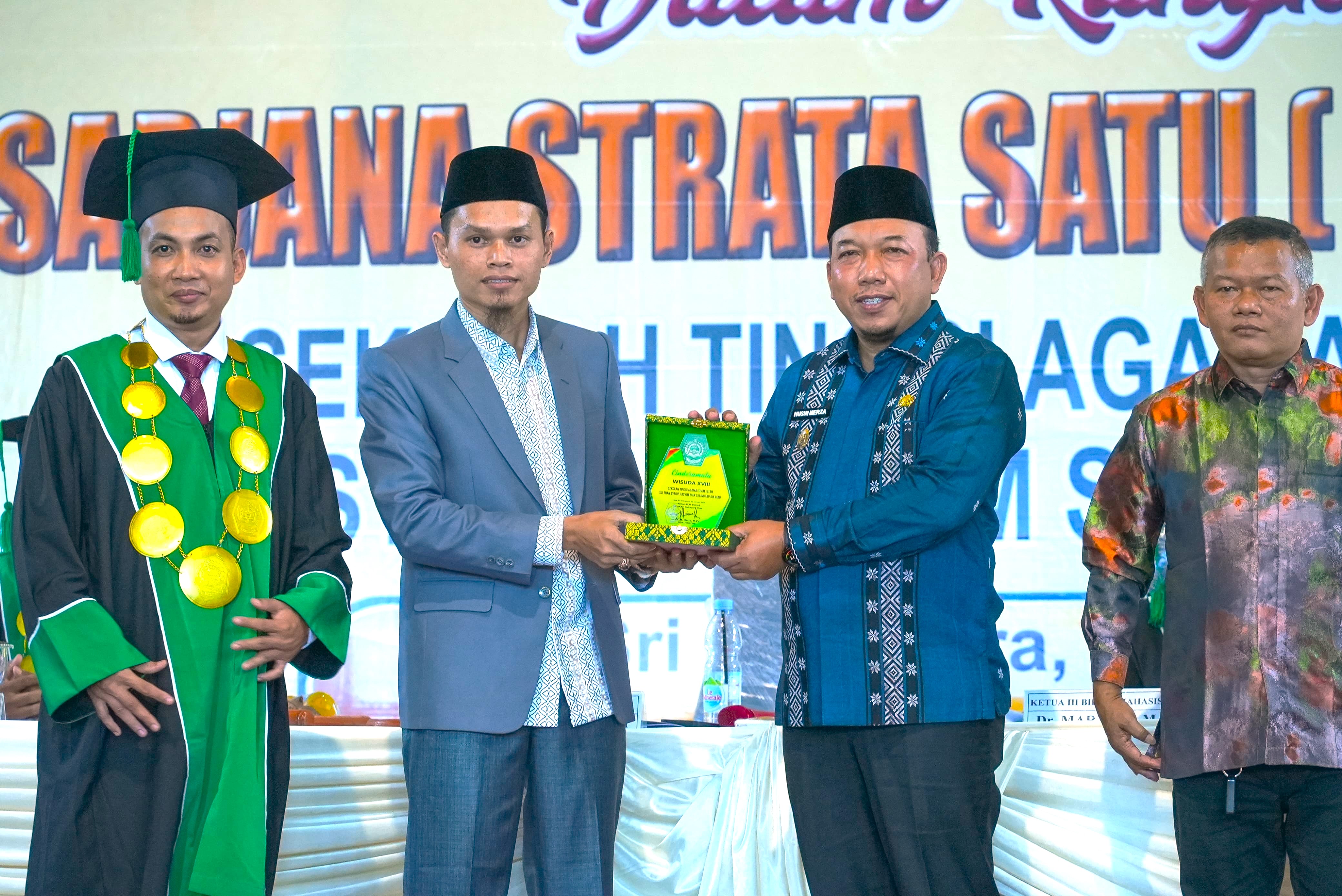 Rangkaian Acara Wisuda Mahaiswa STAI Sultan Syarif Hasyim