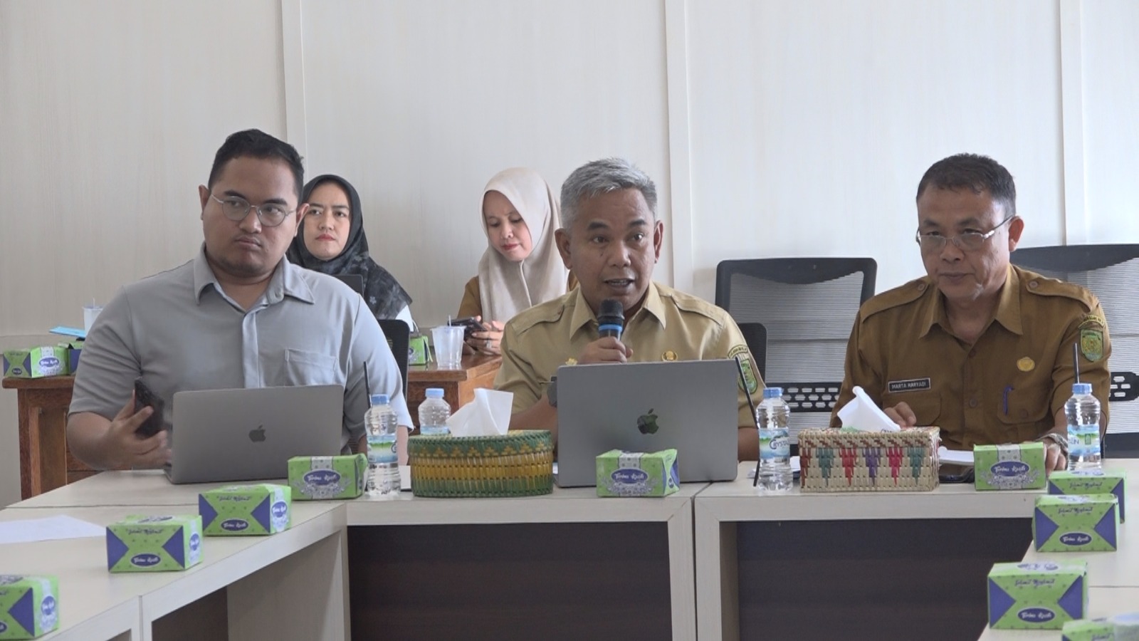 Rapat pembahasan distribusi dan pengawasan LPG di Inhil