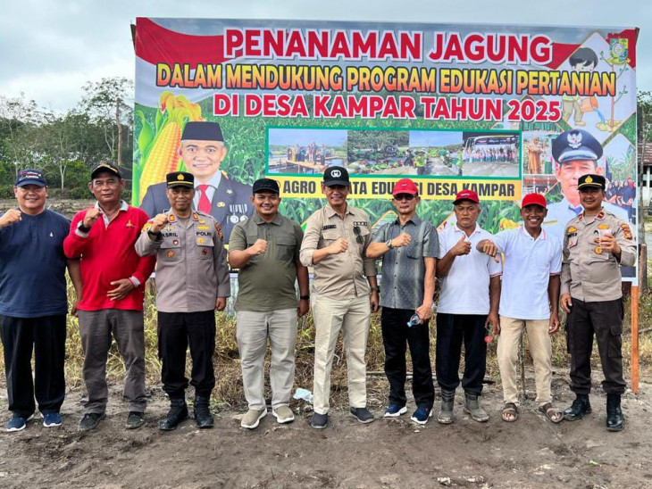 Program Penanaman Jagung di Kampar