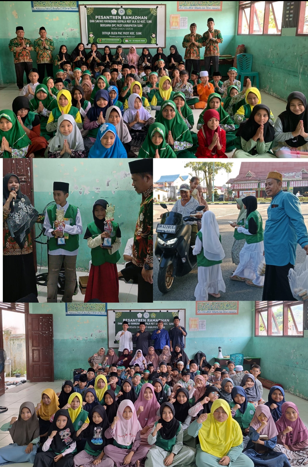 MDTA Syahabuddin Mencatat Sejarah Baru, Perdana melaksanakan Pesantren Ramadhan Membangun Generasi Islami di Bulan Suci