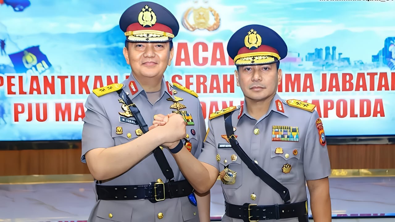 Pisah sambut jabatan Kapolda Riau