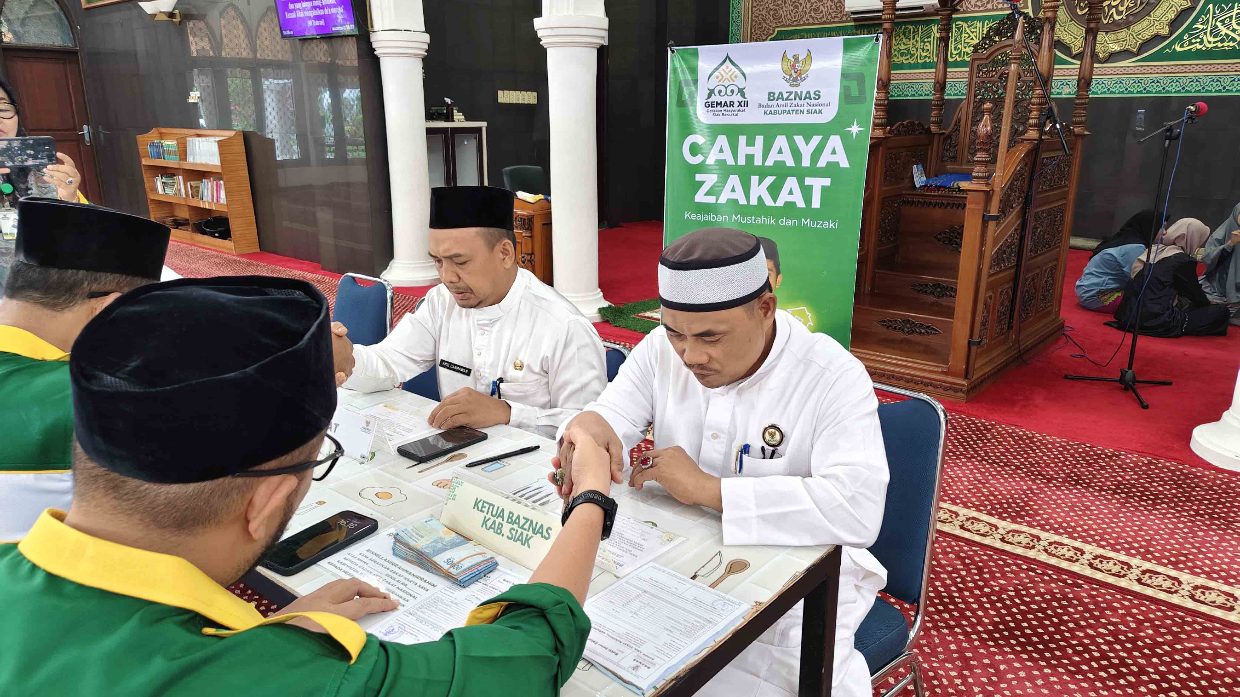 Pembayaran zakat melalui Baznas