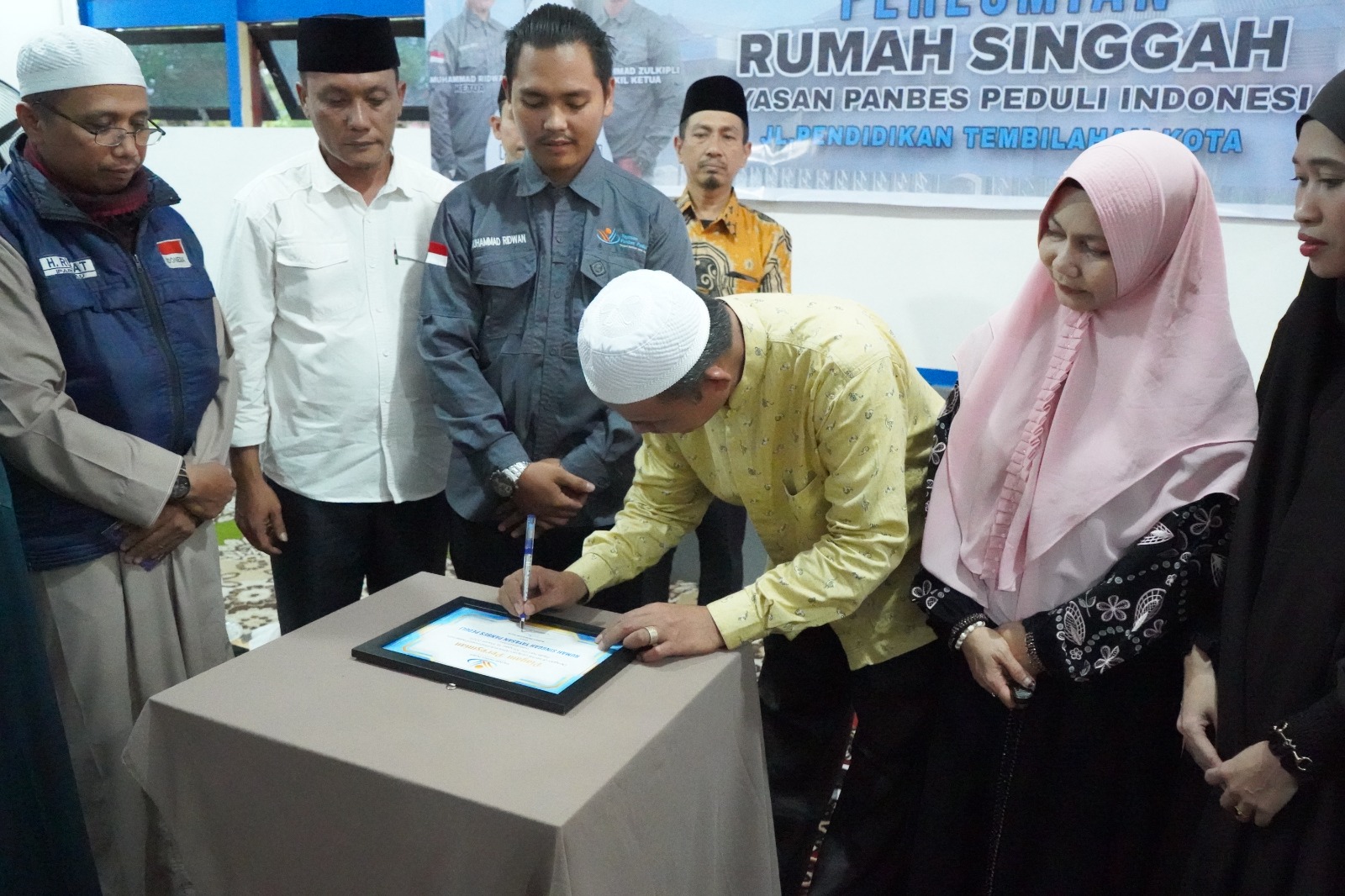 Peresmian Rumah Singgah Panbes di Tembilahan