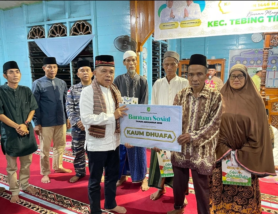 Safari Ramadan Bupati Meranti, H Asmar di Desa Lukun