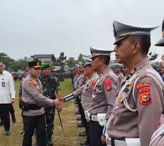 Usai apel gelar pasukan Operasi Lancang Kuning 2025