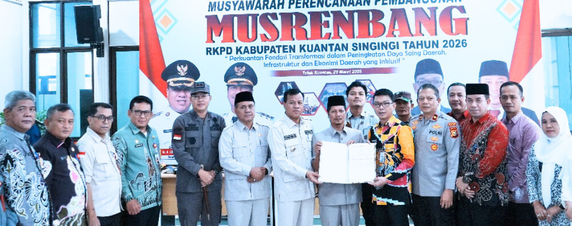 Pembukaan Musrenbang RKPD Tahun 2026 Kuansing