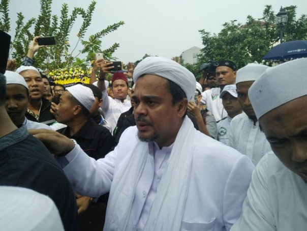 Imam Besar FPI Habib Rizieq Syihab. 