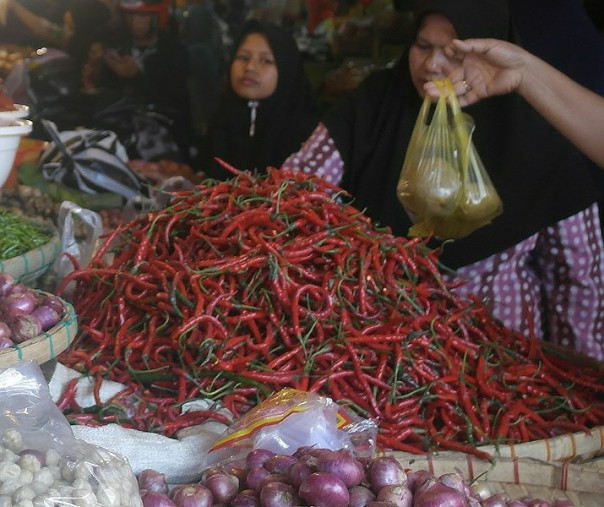 Harga Cabai Merah Bukittinggi Turun Tipis Hari Ini, Cabai Hijau dan