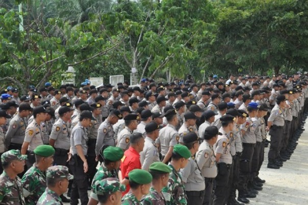 Ratusan personel Polres Siak