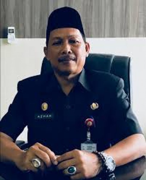 Kepala Dinas Koperasi UKM Perindustrian dan Perdagangan (Kopdagrin) Kabupaten Kuantan Singingi, Drs. Azhar, MM