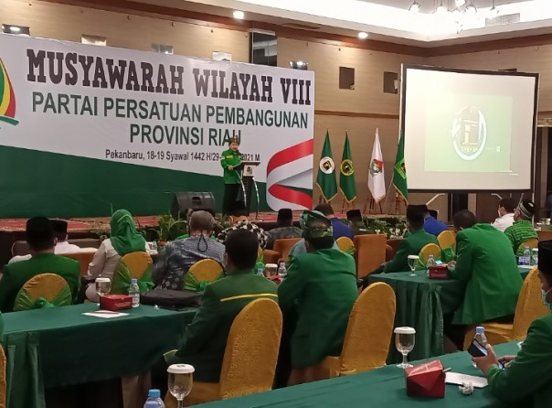 Ketum Suharso Buka Muswil PPP Riau 