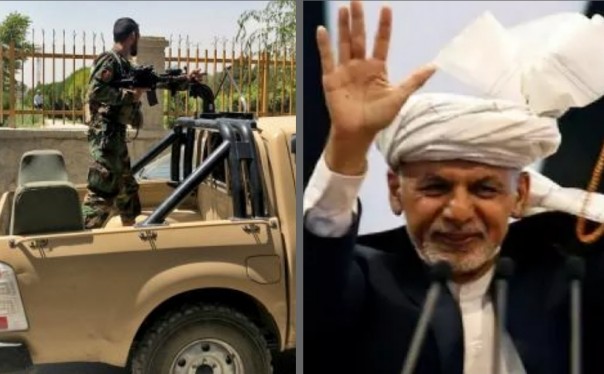 Serangan Kilat, Ibu Kota Afganistan Dikuasai Taliban, Posisi Presiden Ghani Terancam (foto/int)