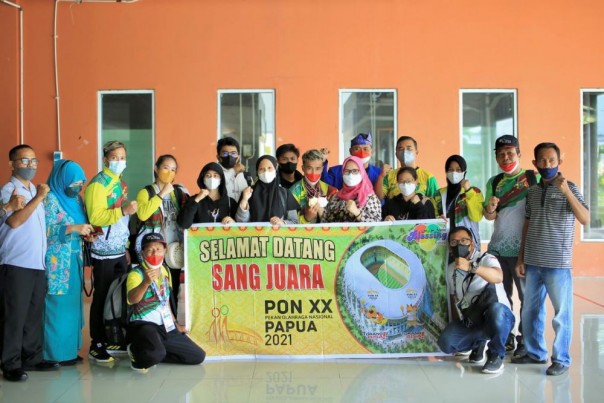 Atlet Senam Riau di PON Papua