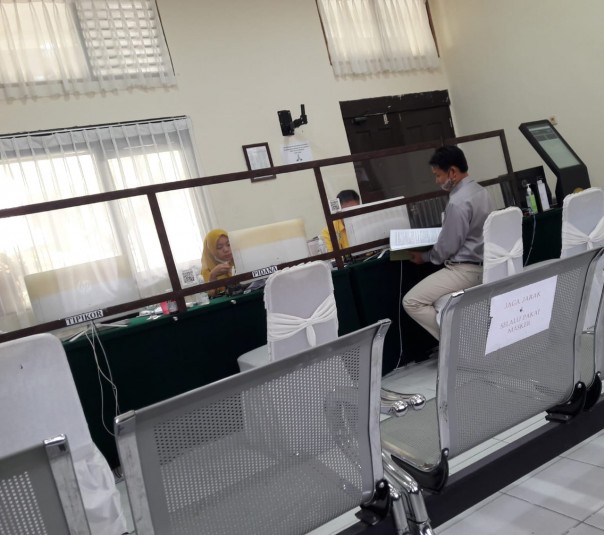 Kuasa Hukum Syafrizal Syukur, Abuzar saat mengajukan banding di Pengadilan Negeri Pekanbaru
