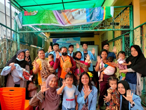 Tim Pengabdian Universitas Riau adakan Sosialisasi Pencegahan Stunting di Kelurahan Bandarraya