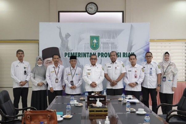 Usai pertemuan BPS Riau dengan Wagubri 